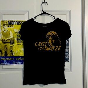 CRAZY FOR SWAYZE small t-shirt !